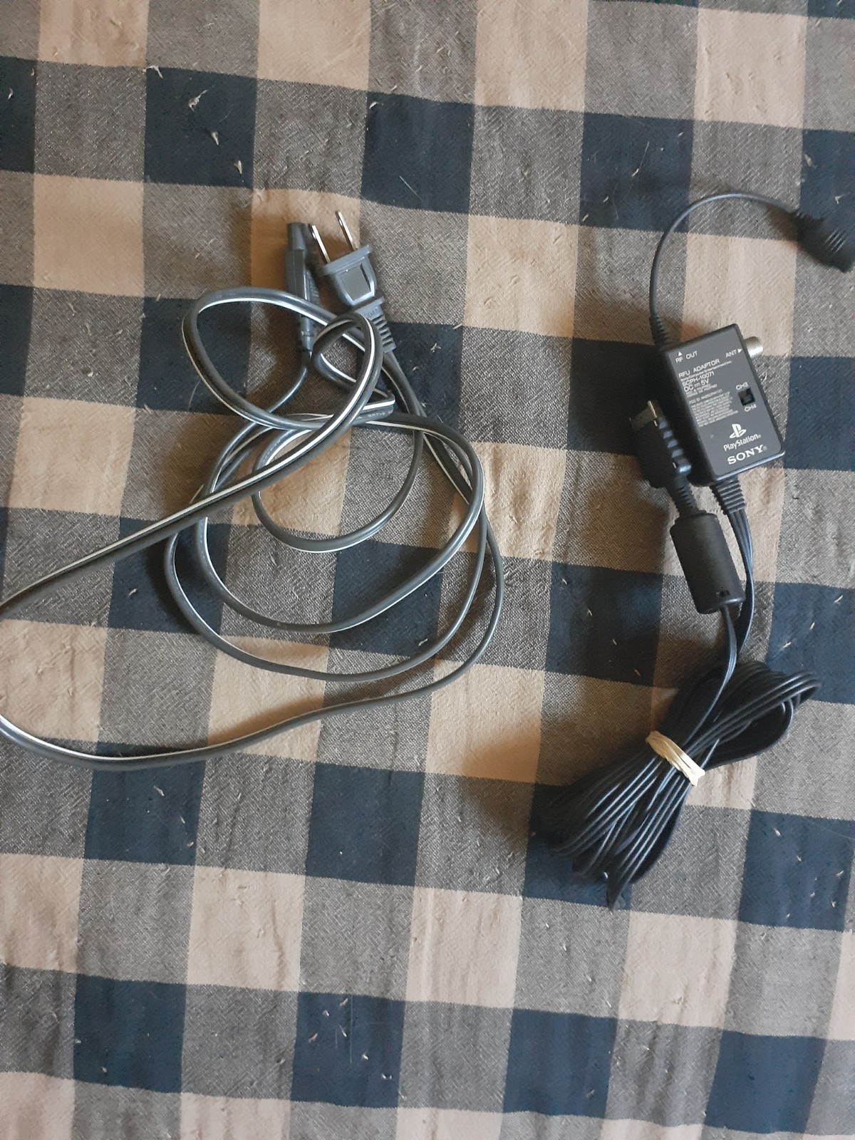 Sony Playstation Console / Untested / Power & AV Cables Included / Grey