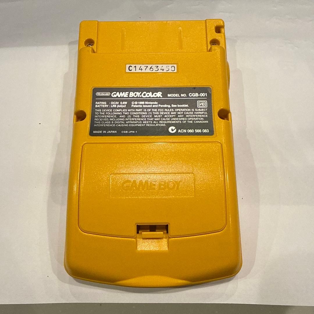 Nintendo GAME BOY COLOR Yellow Pokemon Gold and Silver Set