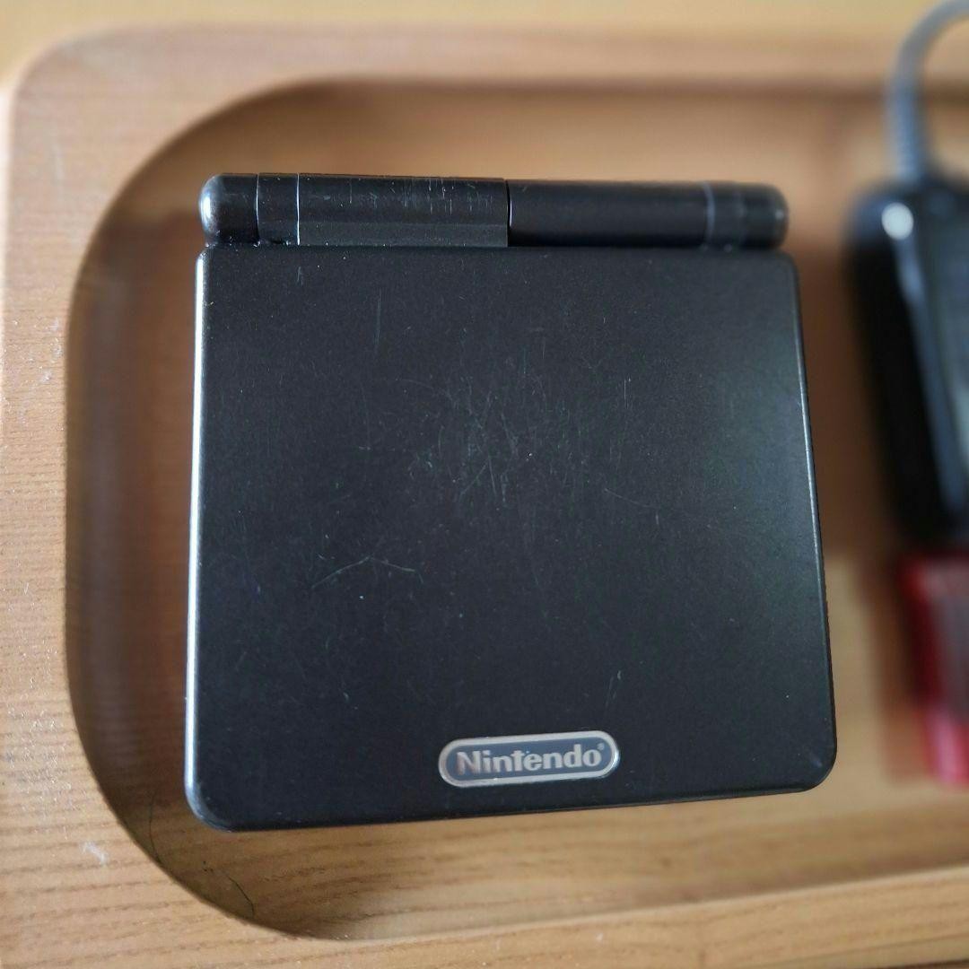 Game Boy Advance SP Console + Game Software: Pokémon Emerald X Ruby