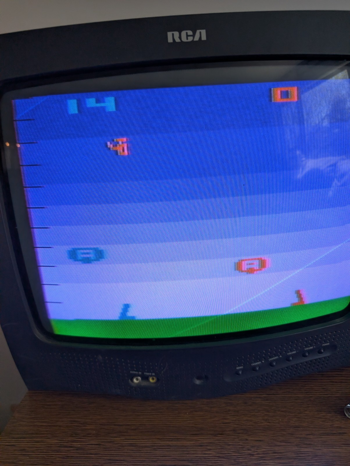 Atari 2600 Woodgrain 4-Switch Console Bundle W/ GAMES! No Controller! Tested!