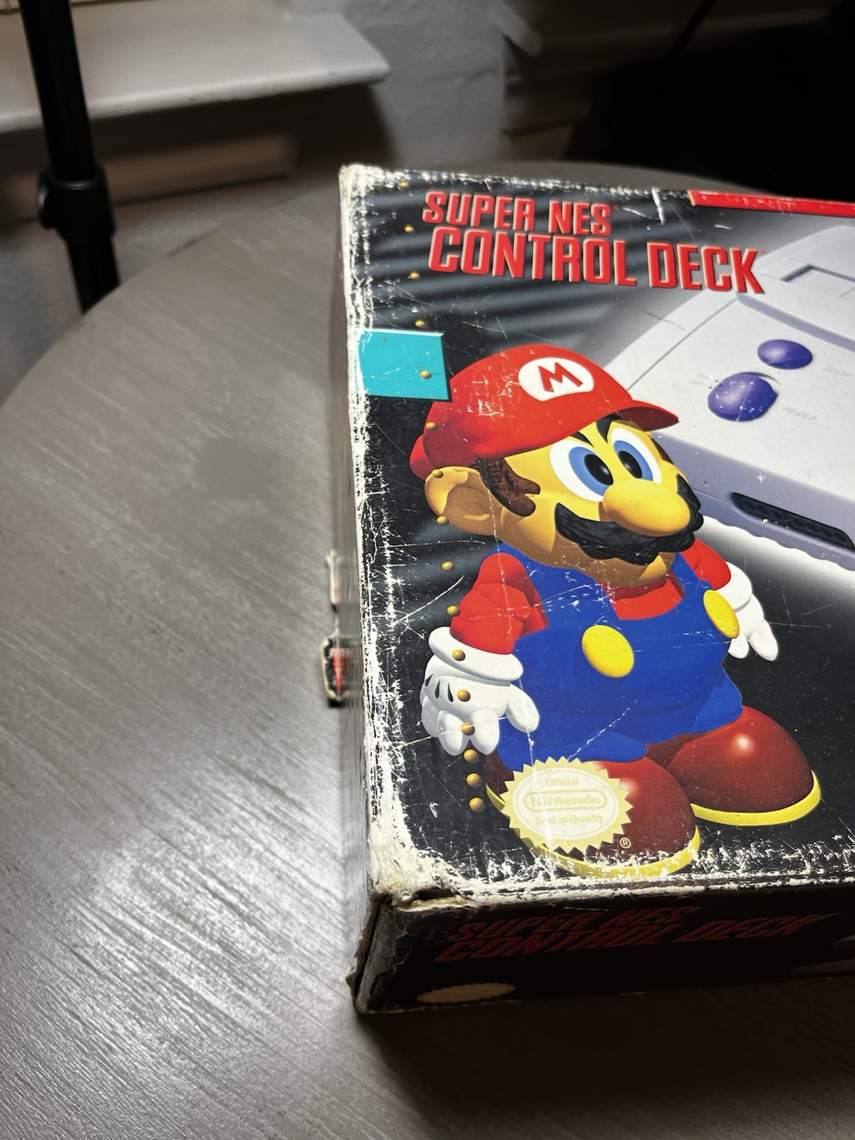 Super Nintendo SNES Jr Console, Complete In Box