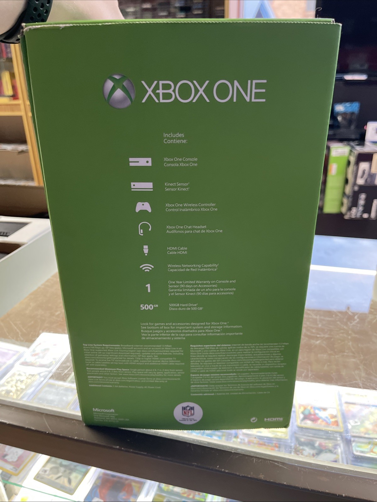 Xbox One Console Open Box With Xbox One Kinect – No Controller