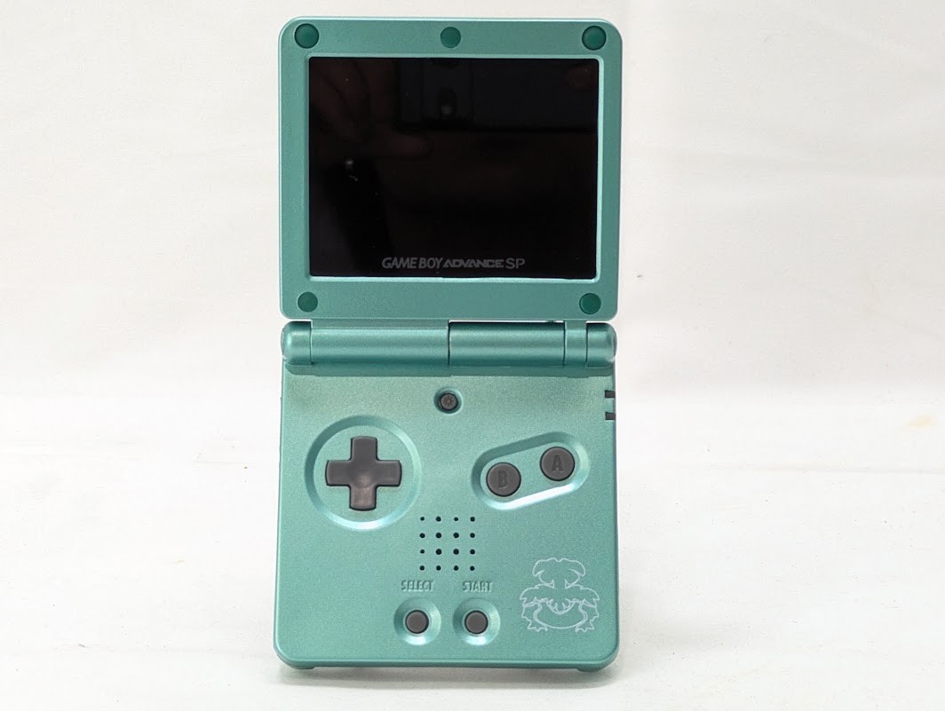 GameBoy Advance SP Venusaur Edition Type-C IPS LCD Handheld Console Tested JAPAN