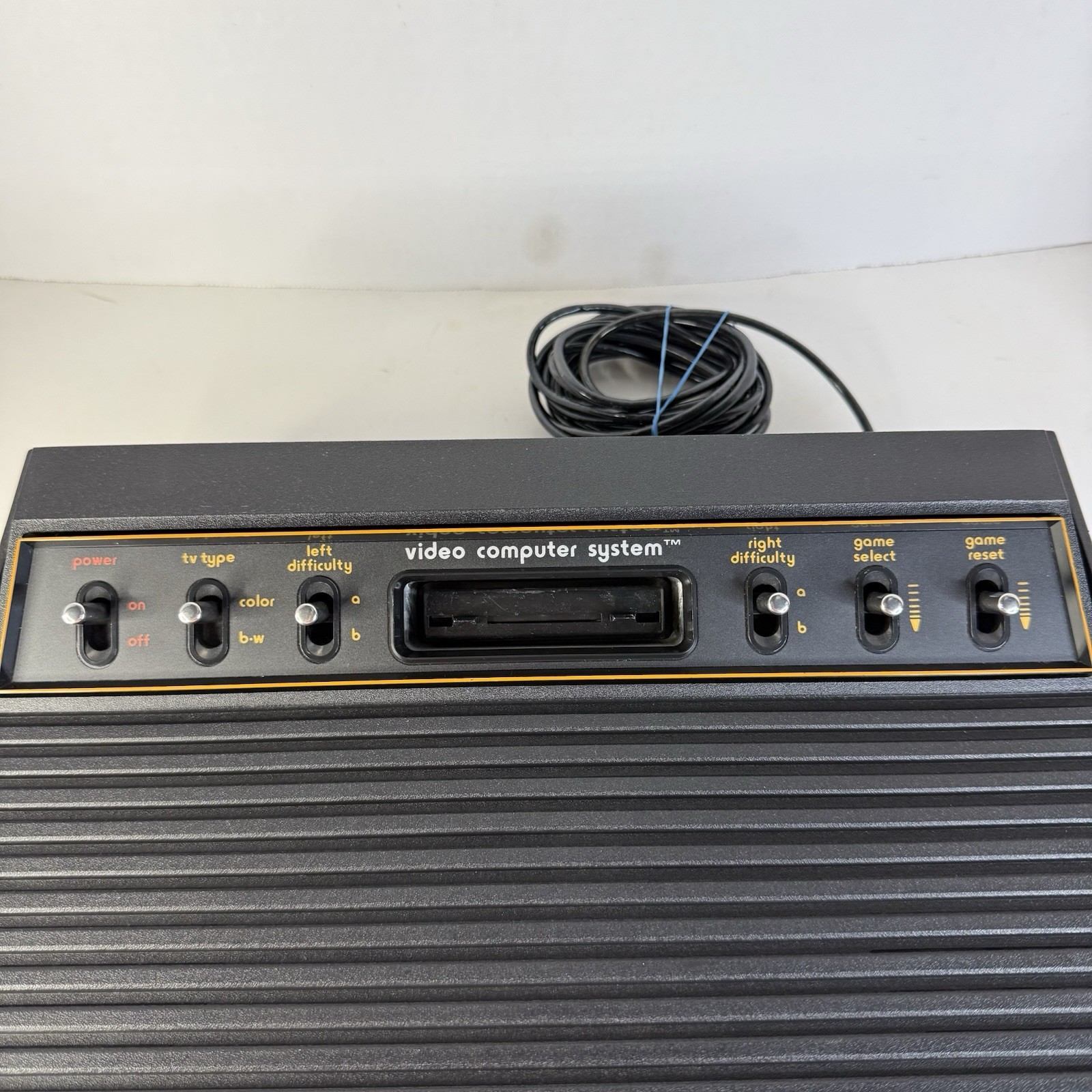ATARI CX-2600 Video Computer System Factory Reconditioned Box + 2 remotes WORKS!