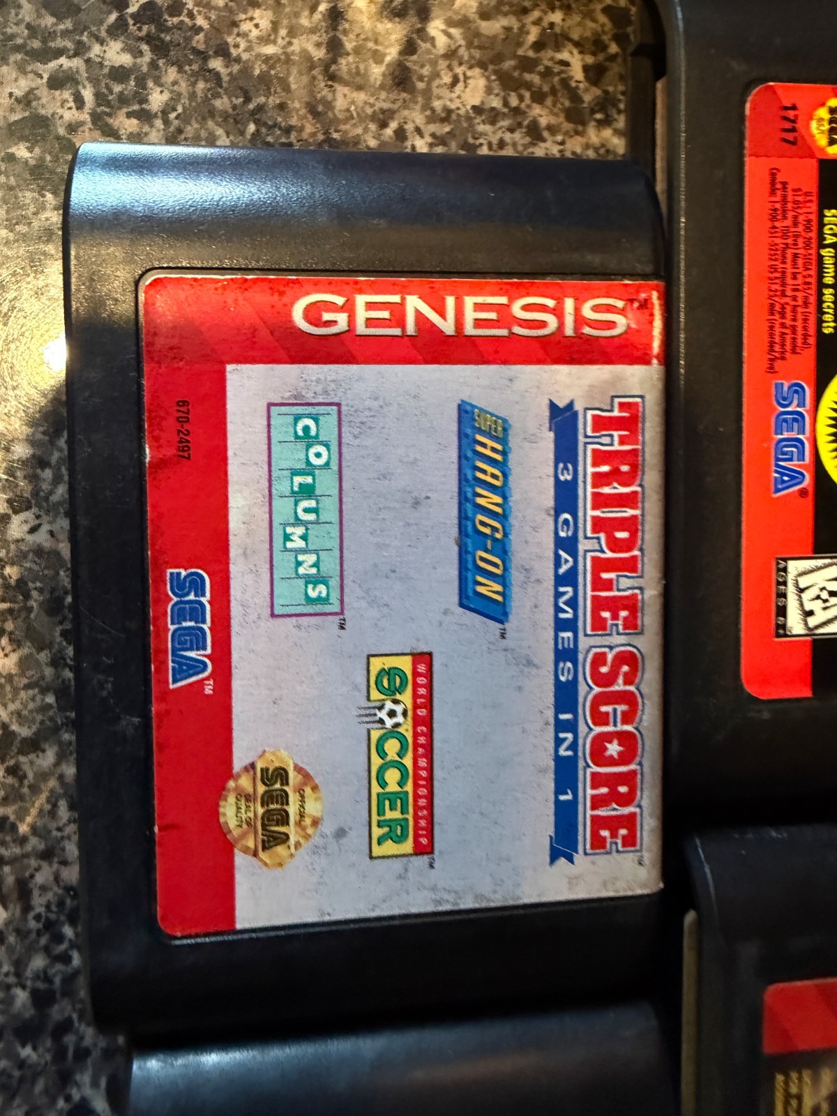 Sega Genesis Model 1 Console Bundle Controller, 15 Games, and Power/Av Cables!