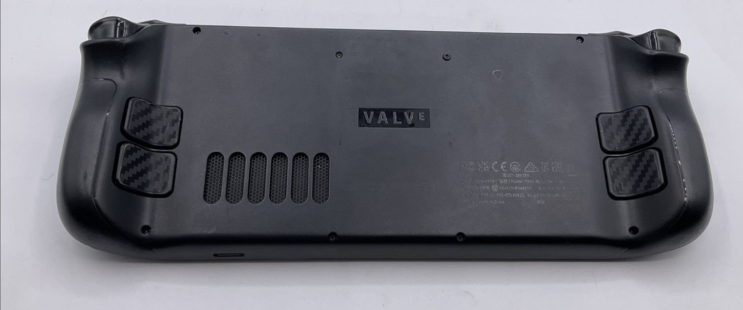 Valve Steam Deck 512GB LCD – Black – With Soft Cover and Hard Case – No Charger