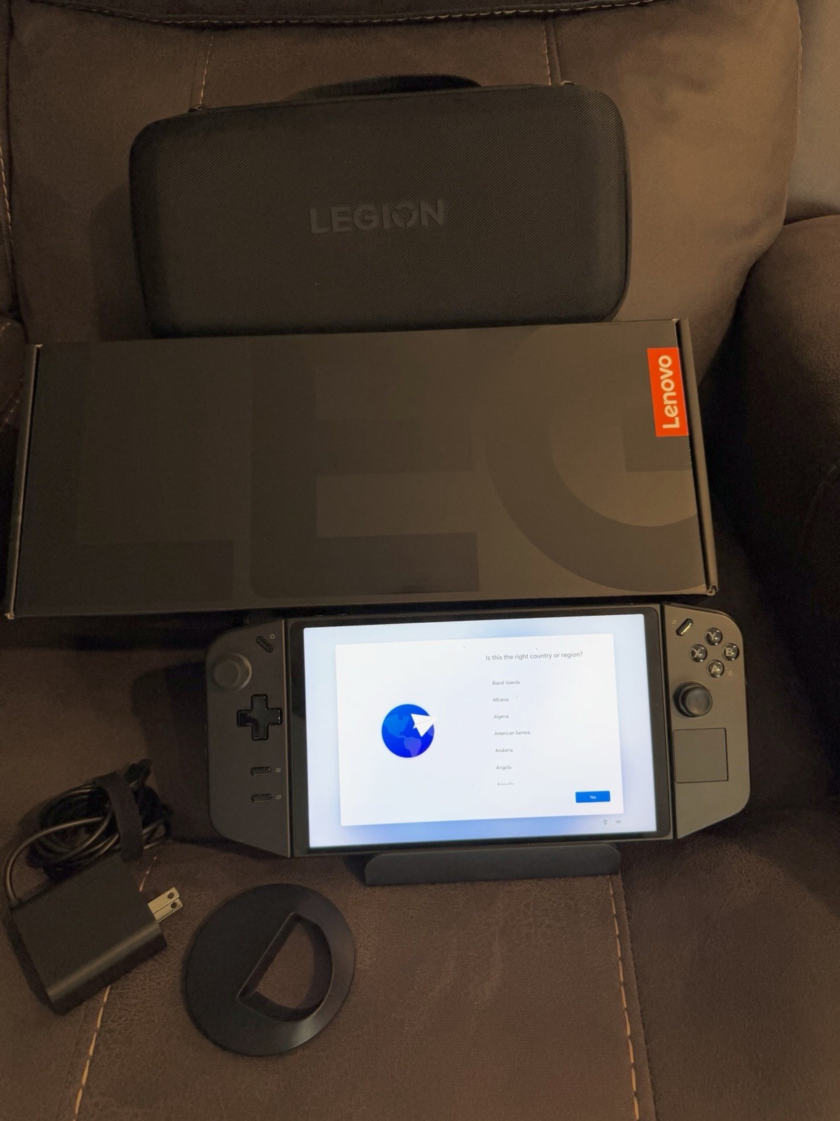 Lenovo Legion Go 8APU1 512GB Handheld Console – Shadow Black