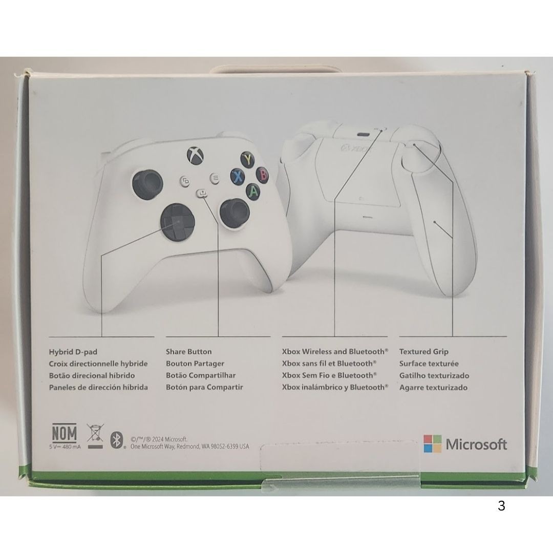 Xbox Wireless Controller (Robot White) Xbox Series S New Special (2020 Joypad)