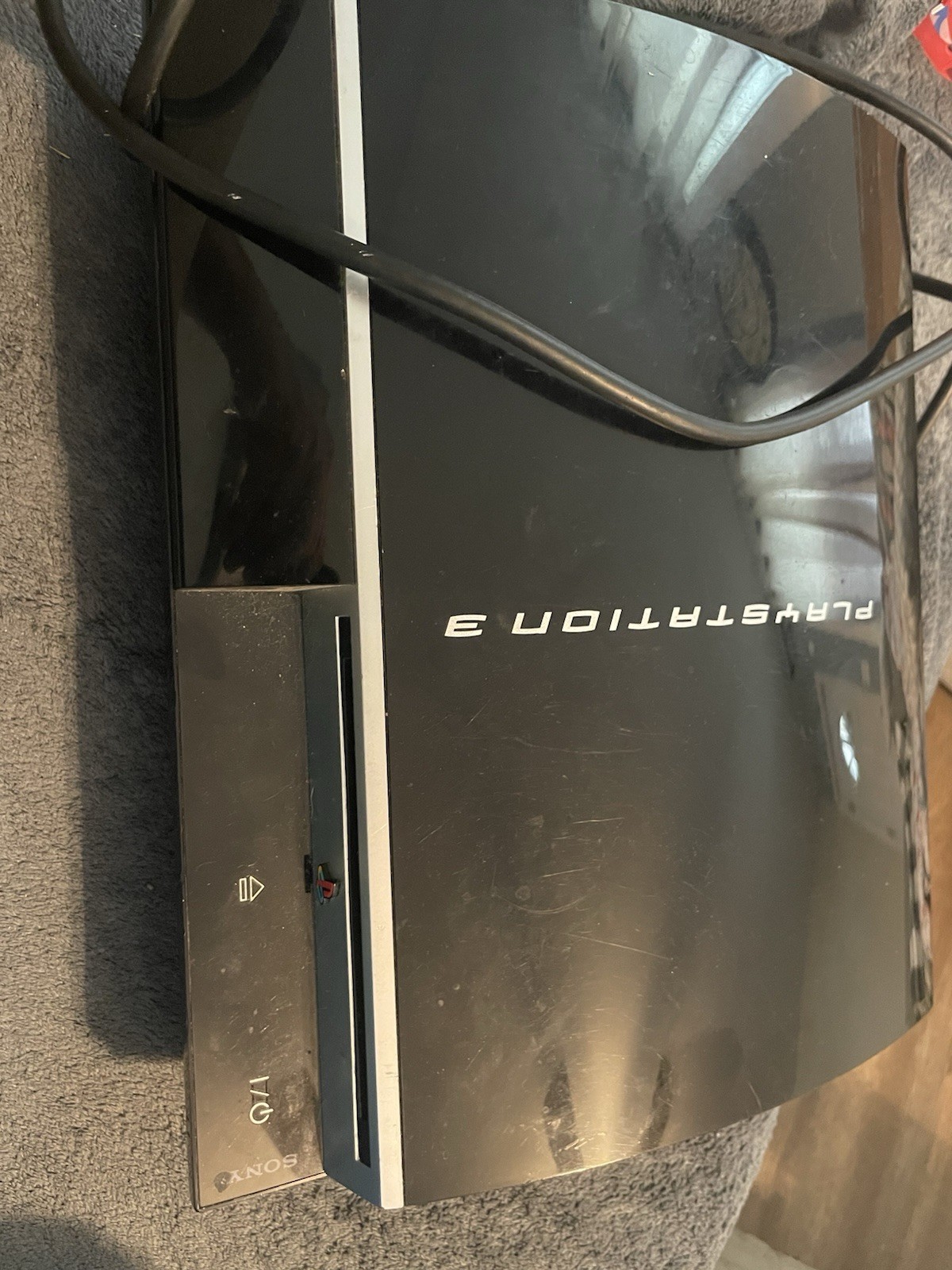 Sony PlayStation 3 Backwards Compatible System Only Tested Working