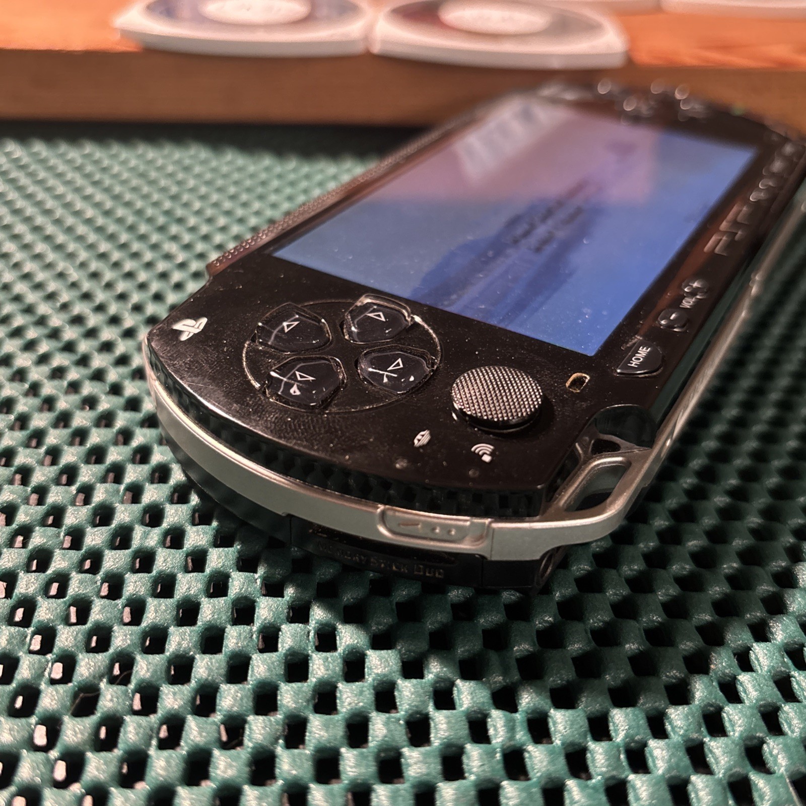 Sony PSP-1001 Black Handheld Console W/ Charger, Accessories, NEW BATTERY etc.
