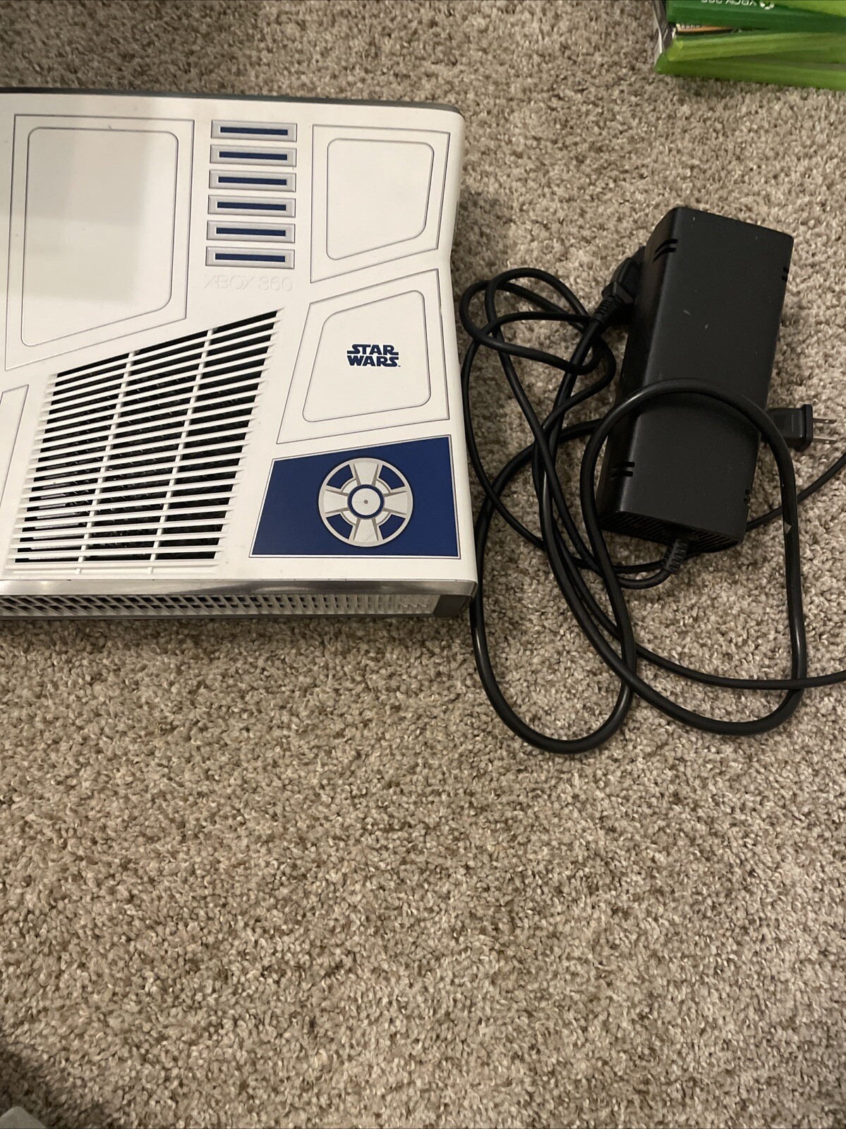 Limited Edition R2D2 xbox 360 console bundle with games