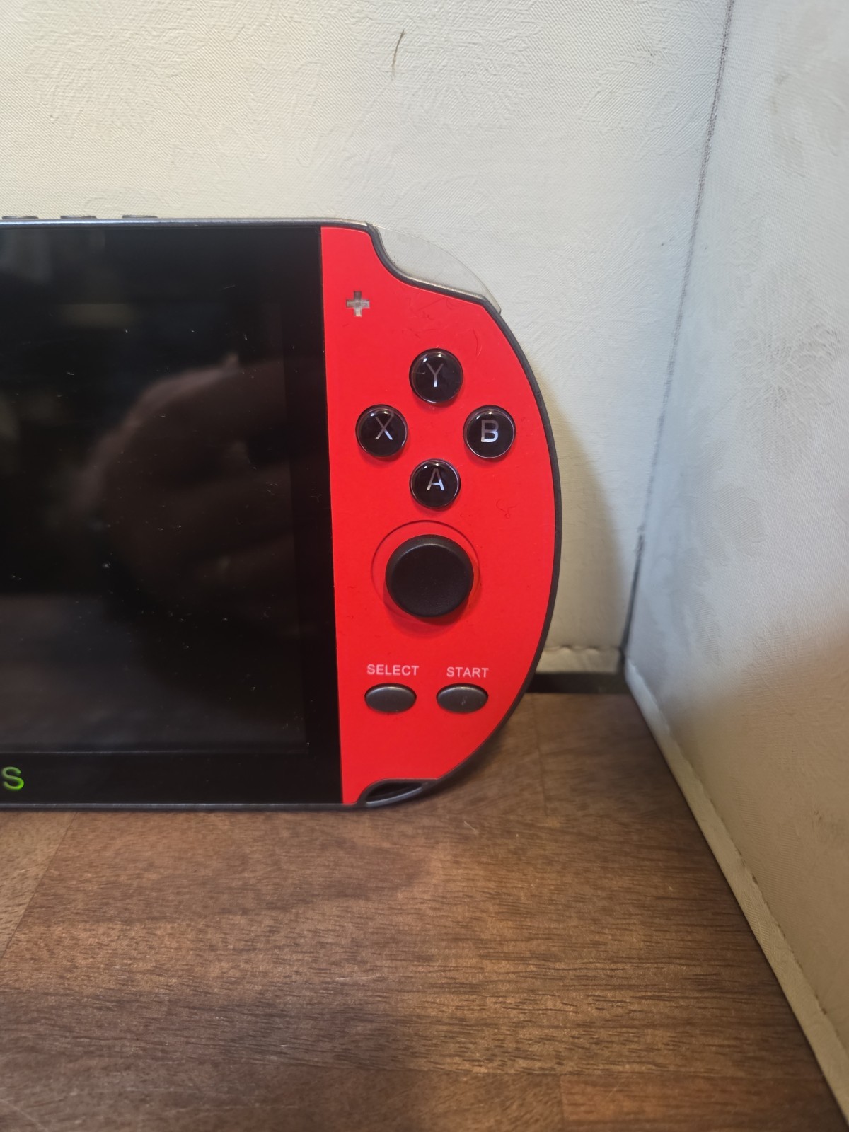 X12 PLUS Handheld Game Console System w/ Built-In Screen, Blue & Red