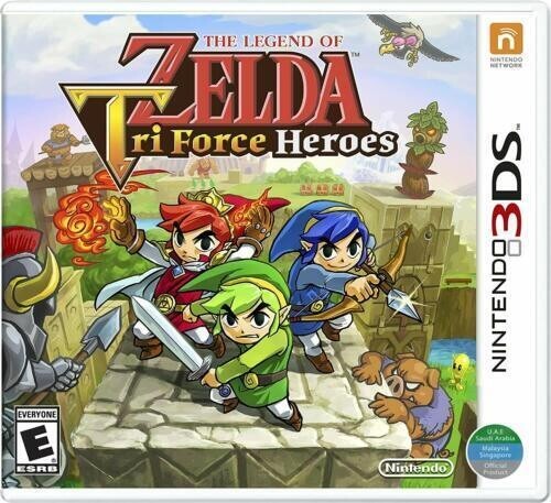 The Legend of Zelda: Tri Force Heroes 3DS New Game Special (Multiplayer, 2015)