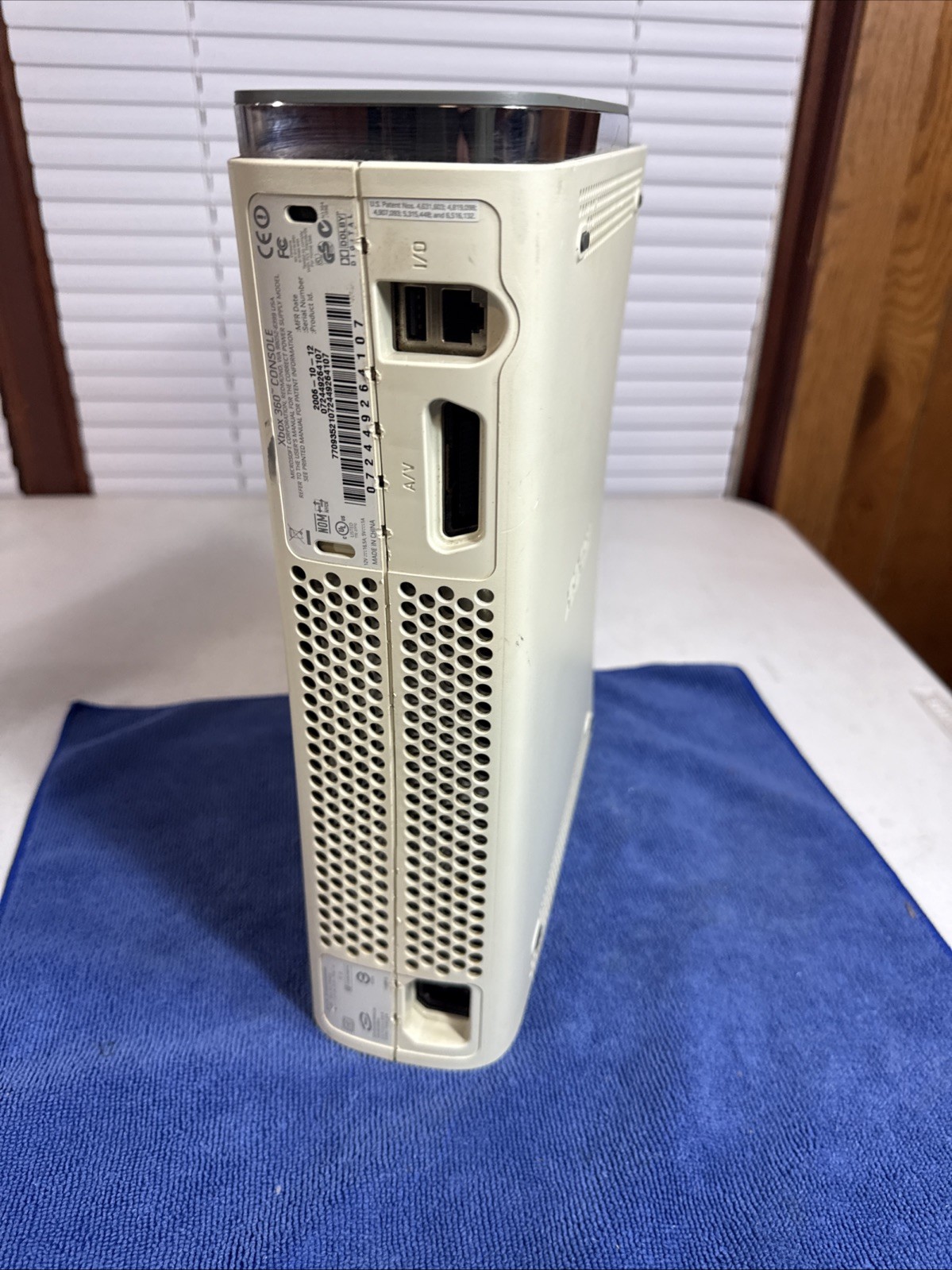 Microsoft Xbox 360 Console And Hard Drive Only – SOLD AS IS! – Red Ring