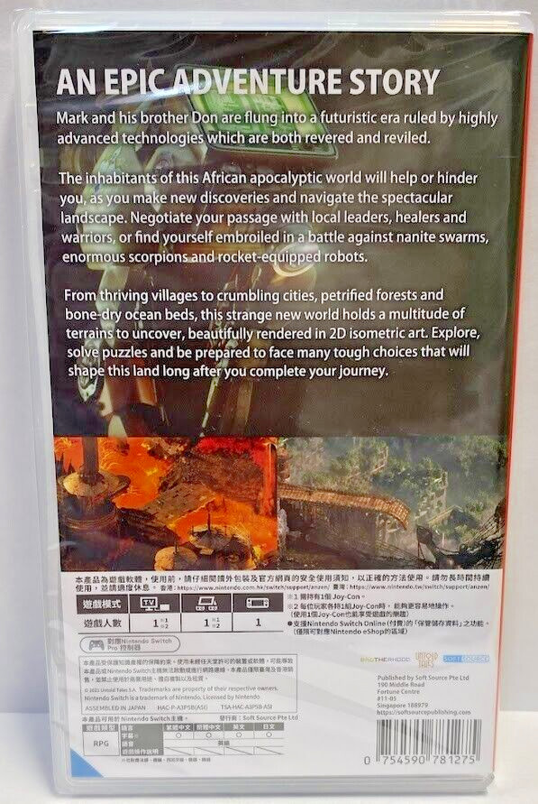 Beautiful Desolation Switch Brand New Game Special [2023 Adventure]