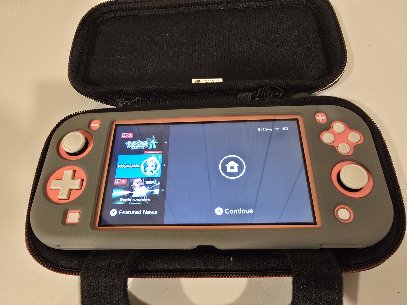 Nintendo Switch Lite 32GB Handheld Console Works Perfect. 128G SD Card & Case