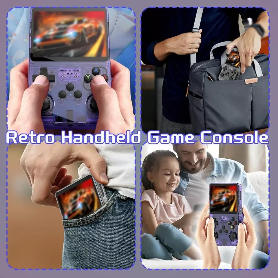 Console 15000+ Games R36S Dual System 3000mAh Battery TV Output