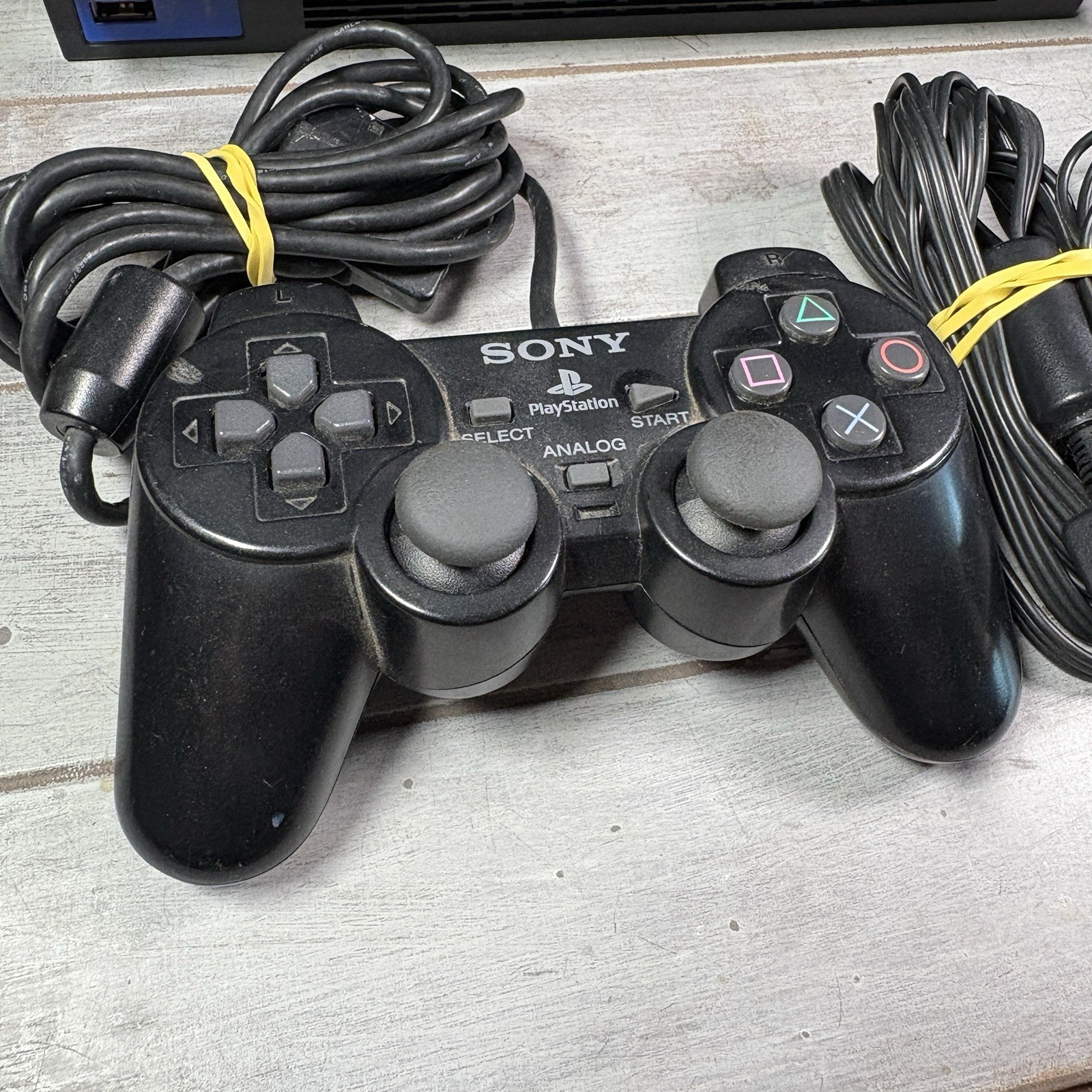 *Read* Sony PlayStation 2 PS2 Console Tested Working SCPH-39001 W/ Controller