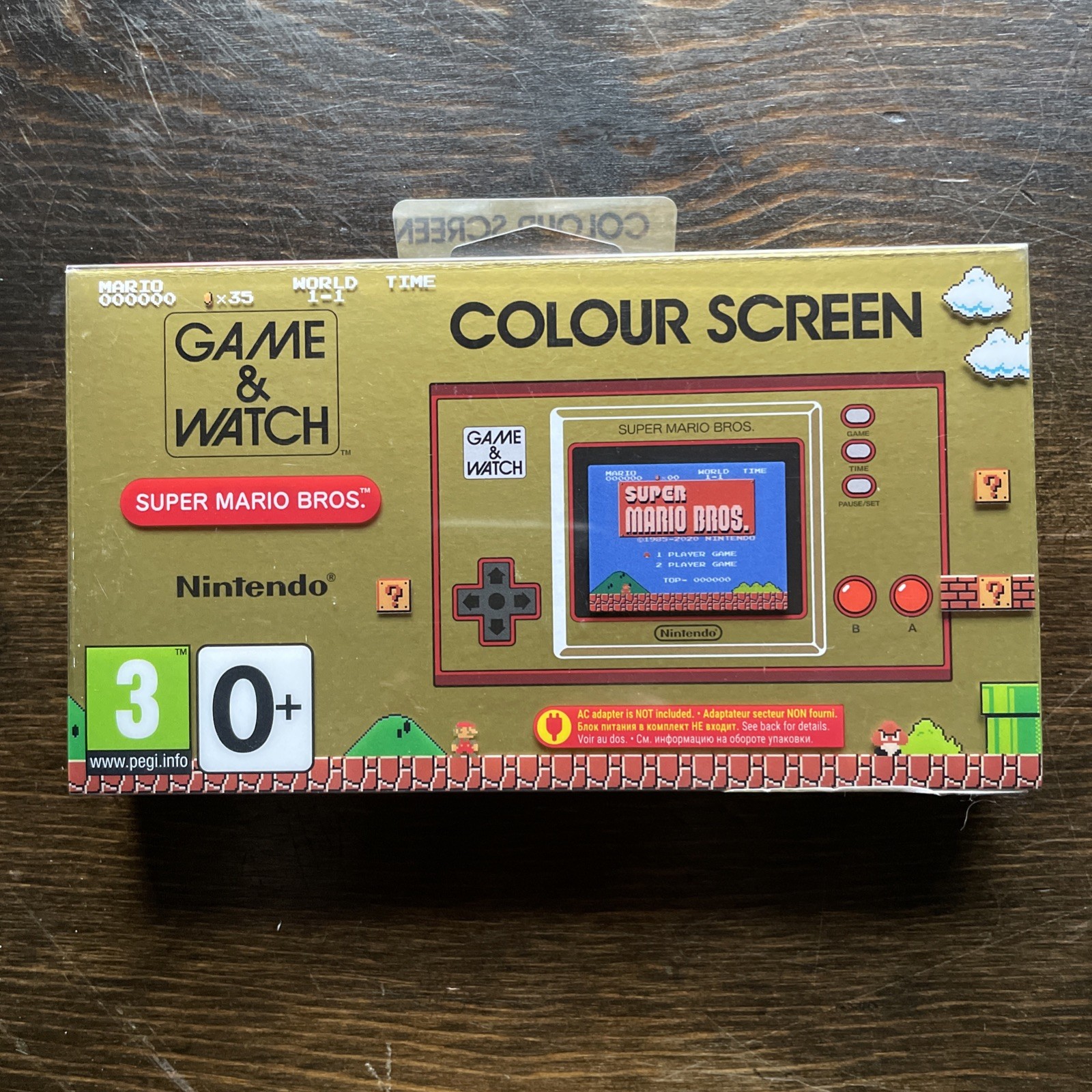 NEW / Nintendo Game & Watch: Super Mario Bros. Handheld Console