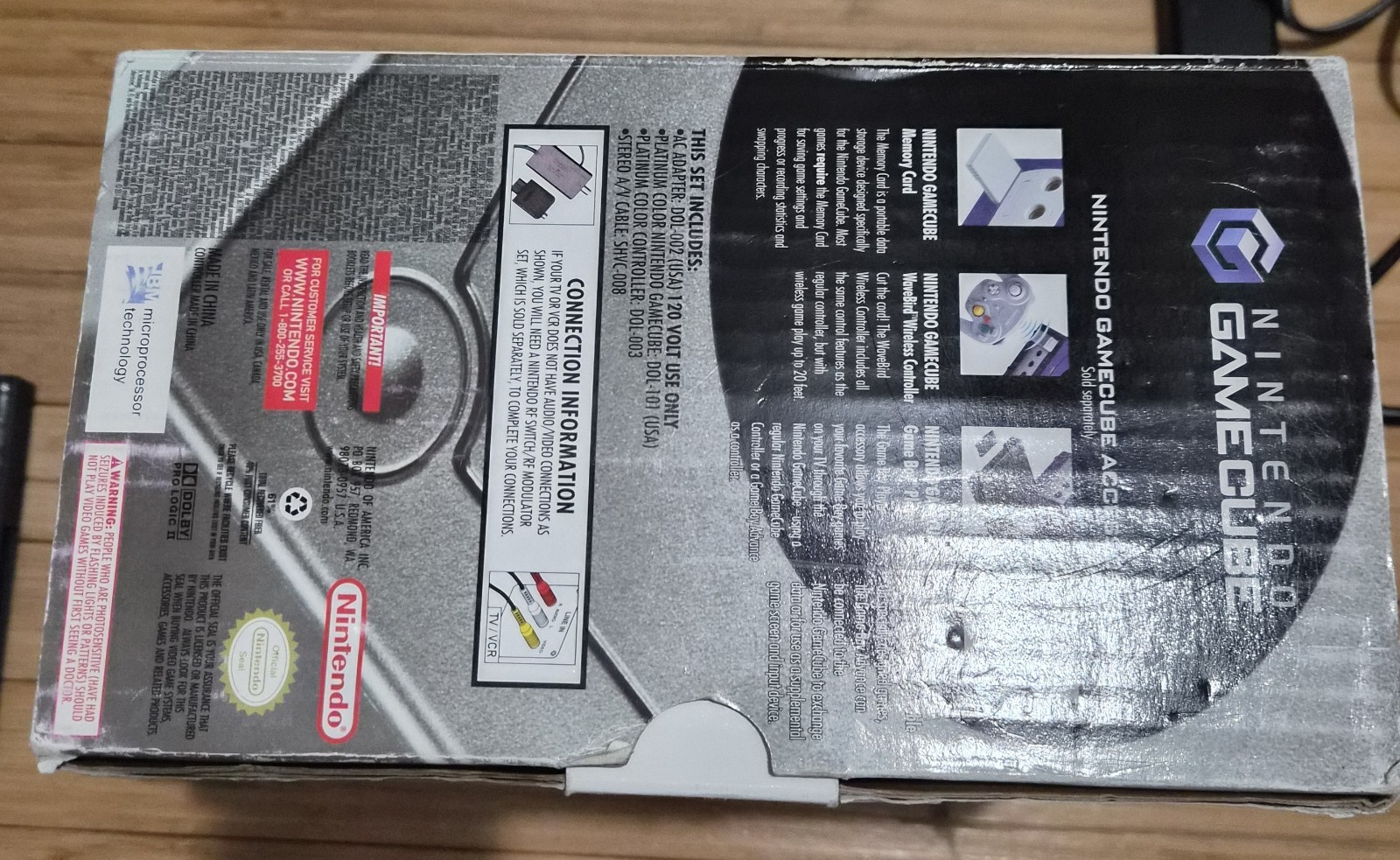 Platinum Gamecube & Gameboy Player Bundle w/Extras