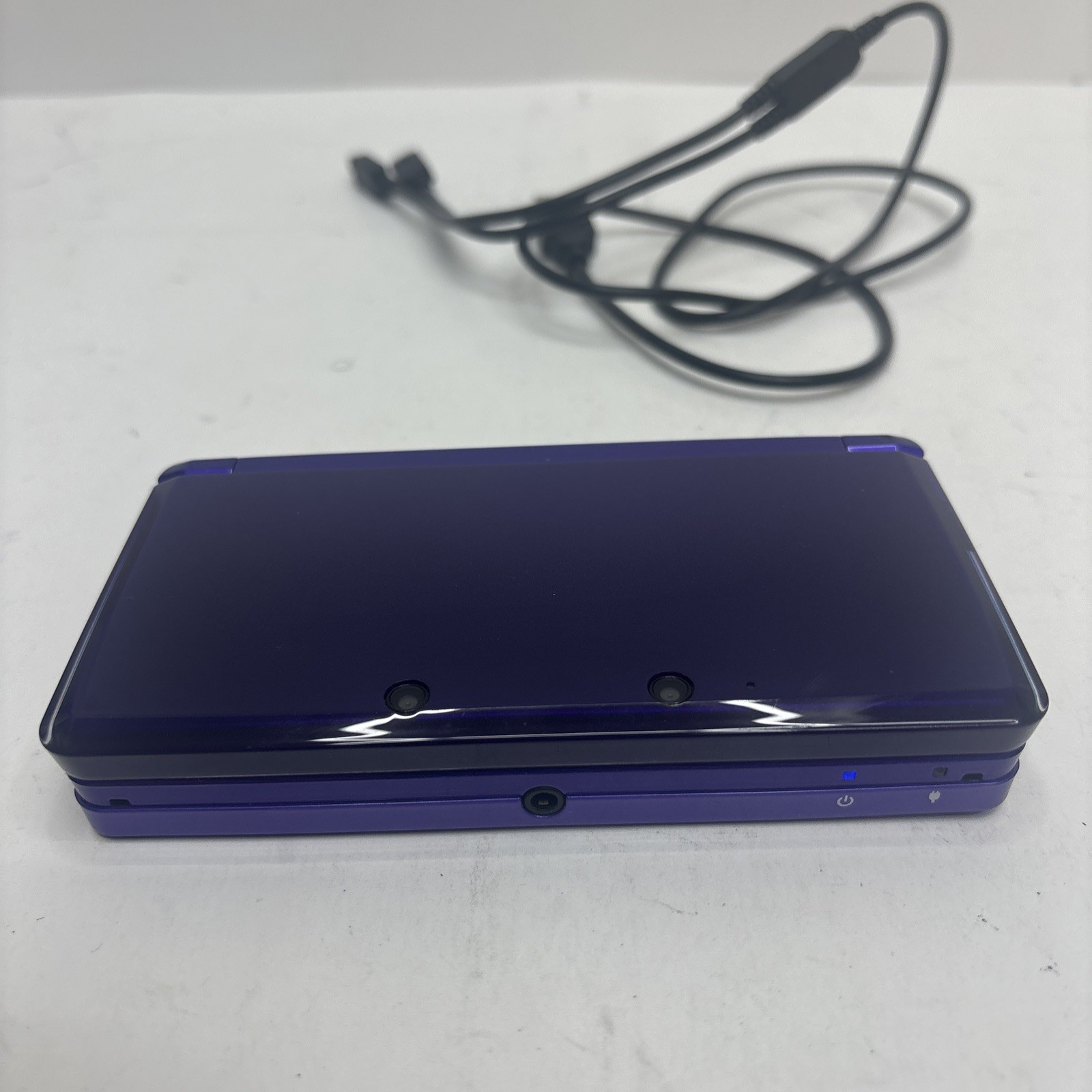 USA Version Nintendo Tested Midnight Purple W/ 2Gb SD Card & Charger No Stylus