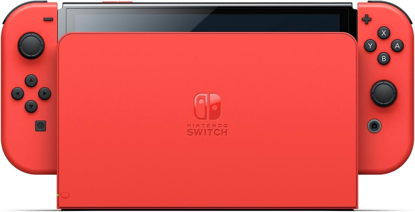 [Used] Nintendo Switch OLED Mario Red Model Console