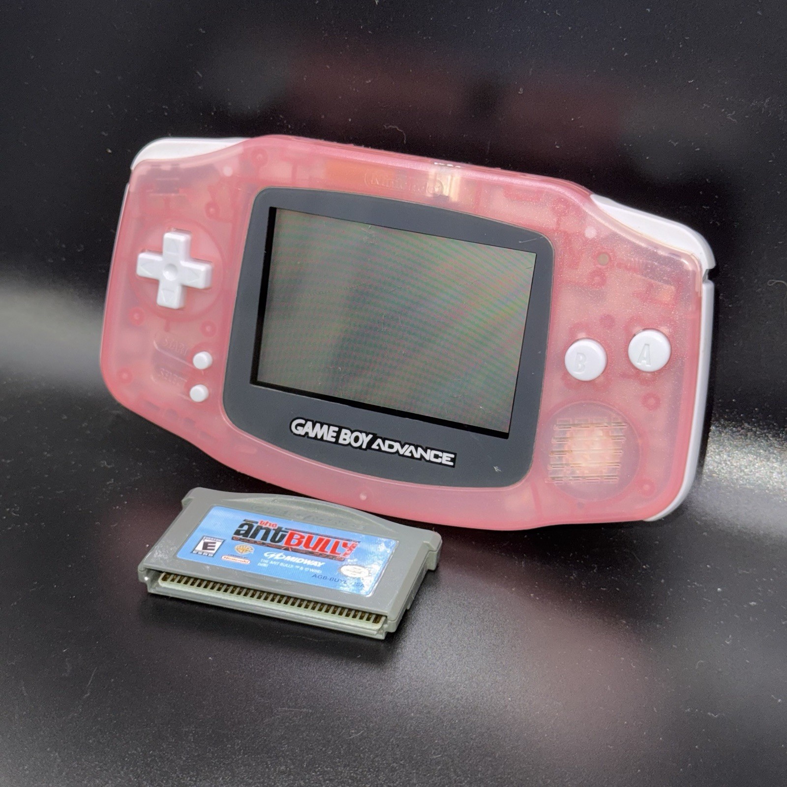 Nintendo Game Boy Advance Handheld System – Fuchsia Pink- Tested Works/ Read Des