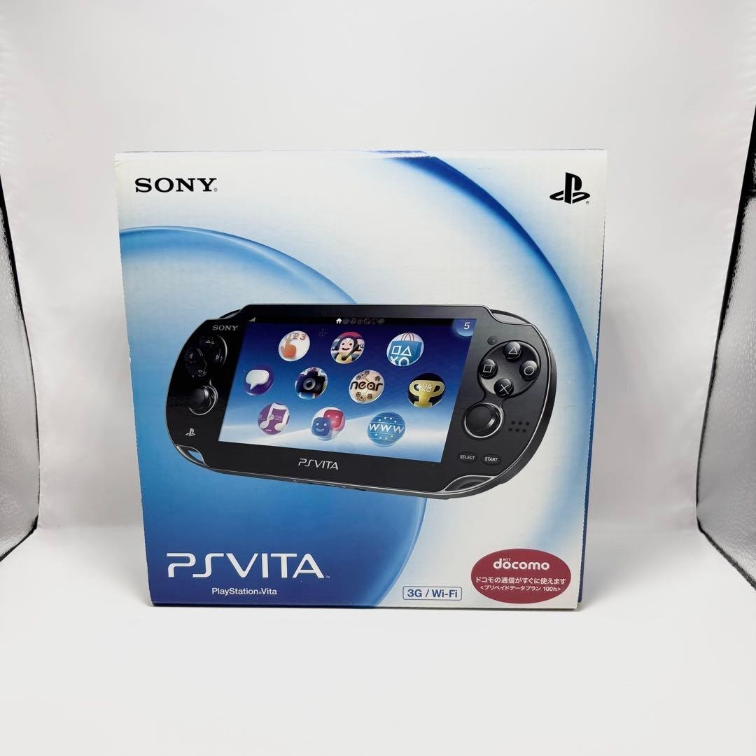 Excellent Sony PlayStation PS Vita PCH-1100 Crystal Black