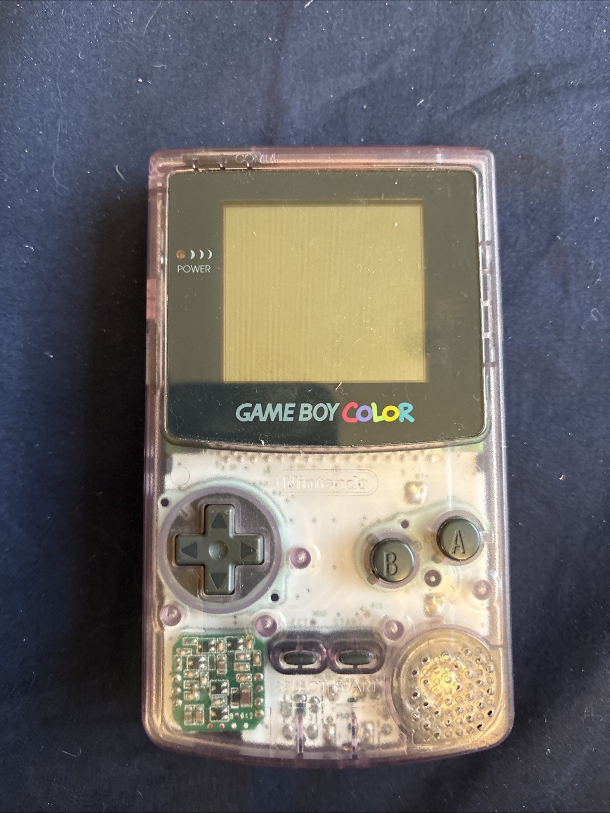 Nintendo Game Boy Color Atomic Purple CGB-001 Handheld