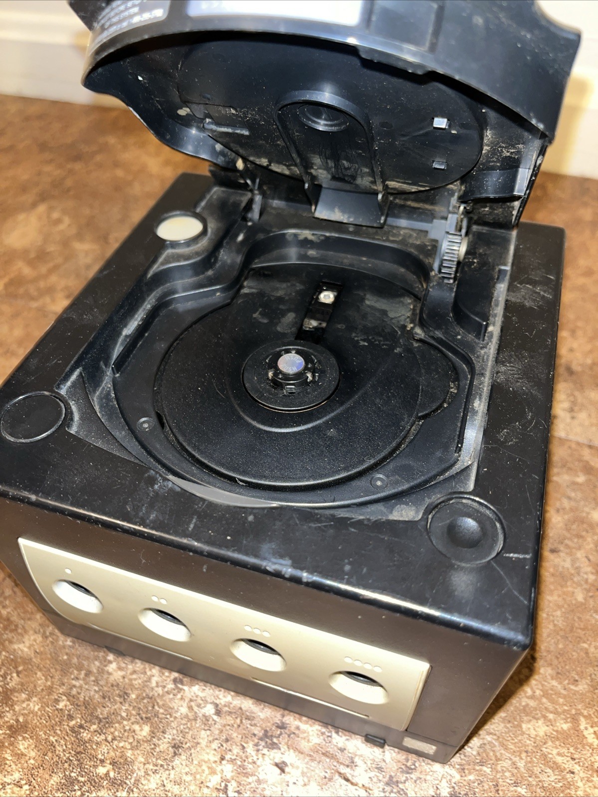 Nintendo GameCube Black Console For *PARTS ONLY* Untested Console Only