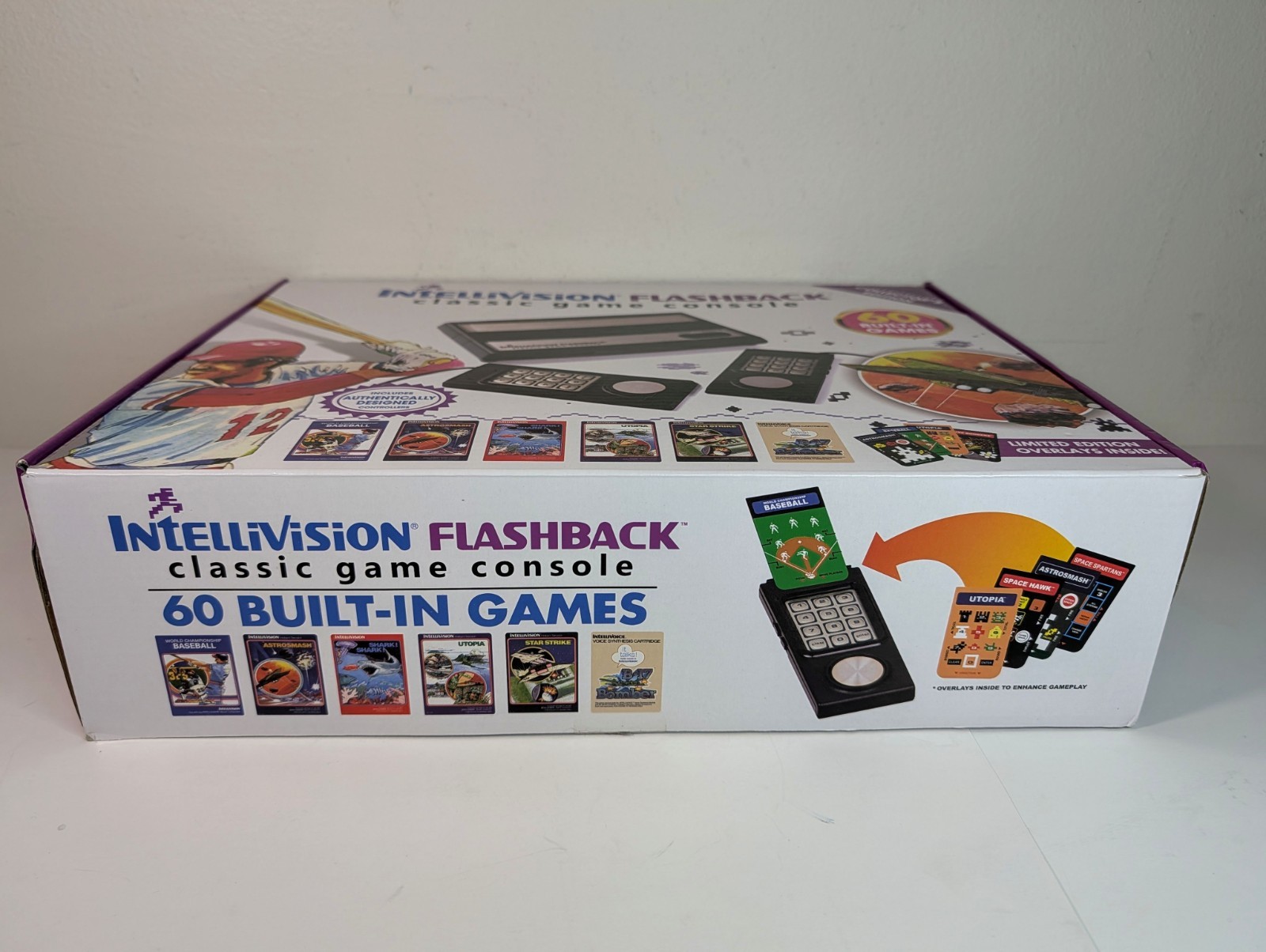 Intellivision Flashback Game Console 60 Games Collector’s Edition Open Box