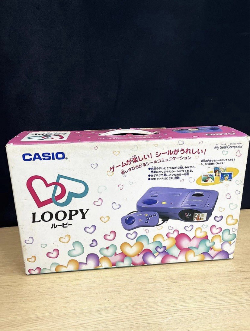 CASIO Loopy My Seal Computer Console – Boxed – Rare Vintage Item