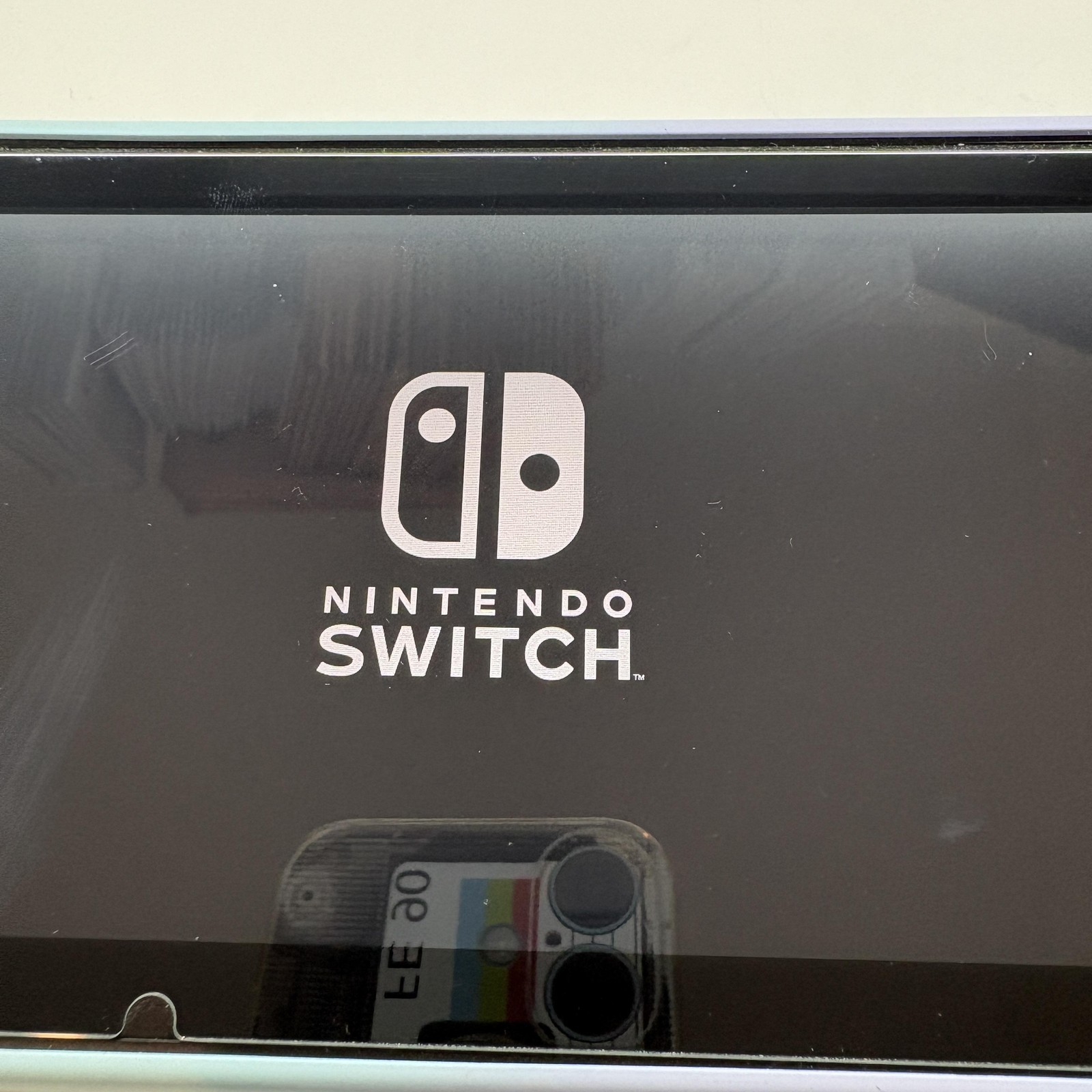 Nintendo Switch Console Pastel Multicolor Joy-Con Handheld System Only Tested