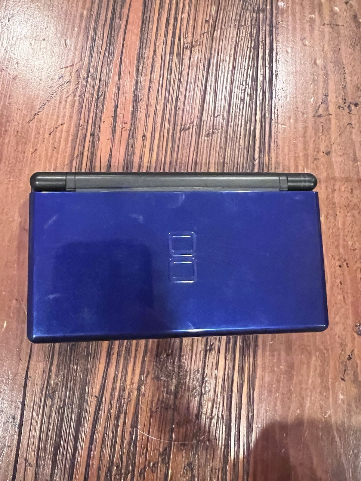 Nintendo DS Lite Cobalt Blue Handheld Console System Working With Charger