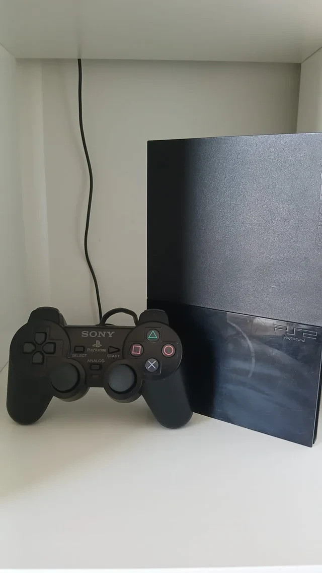 Sony PlayStation 2 Slim Console – Black PAL