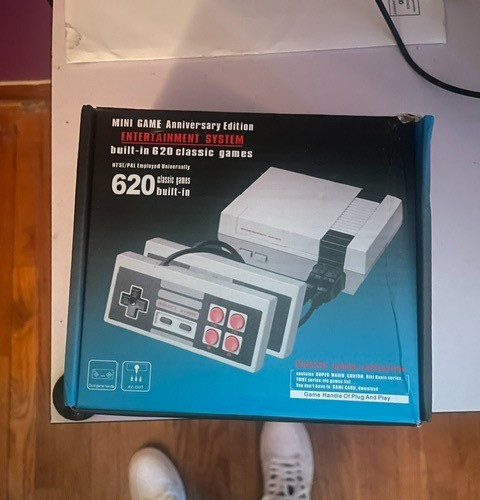 Entertainment System, Mini Game Anniversary Edition, 620 classic games built in.