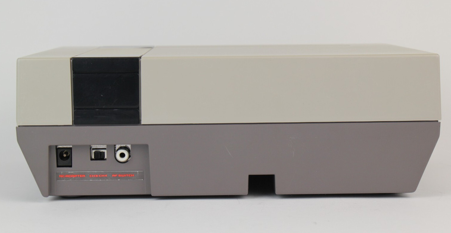 Original NES Console Bundle Cleaned/Polished OEM 72 Pin Controller Power Supply