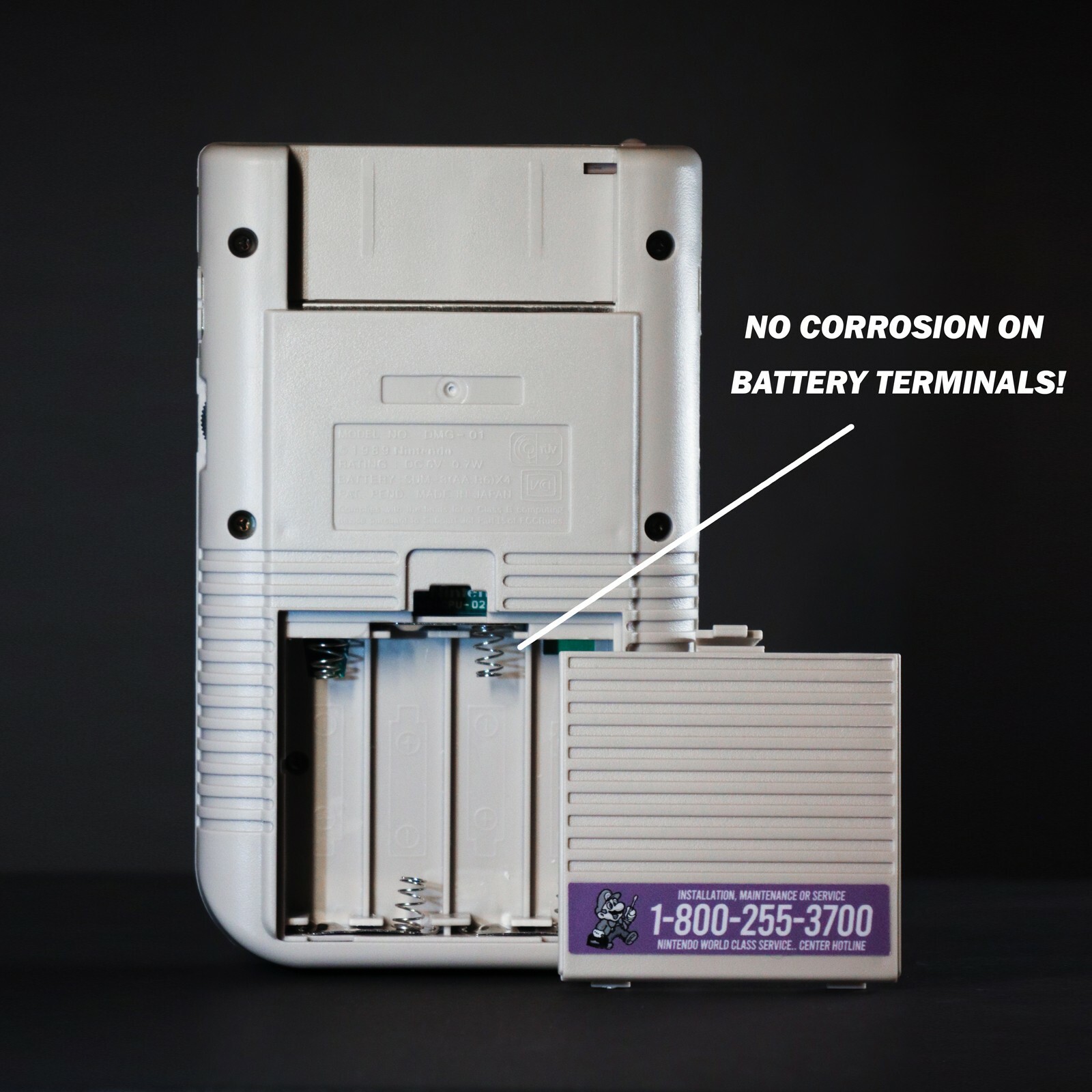 *RESTORED AUTHENTIC ORIGINAL!* Nintendo Gameboy DMG With NEW LENS and NEW SHELL