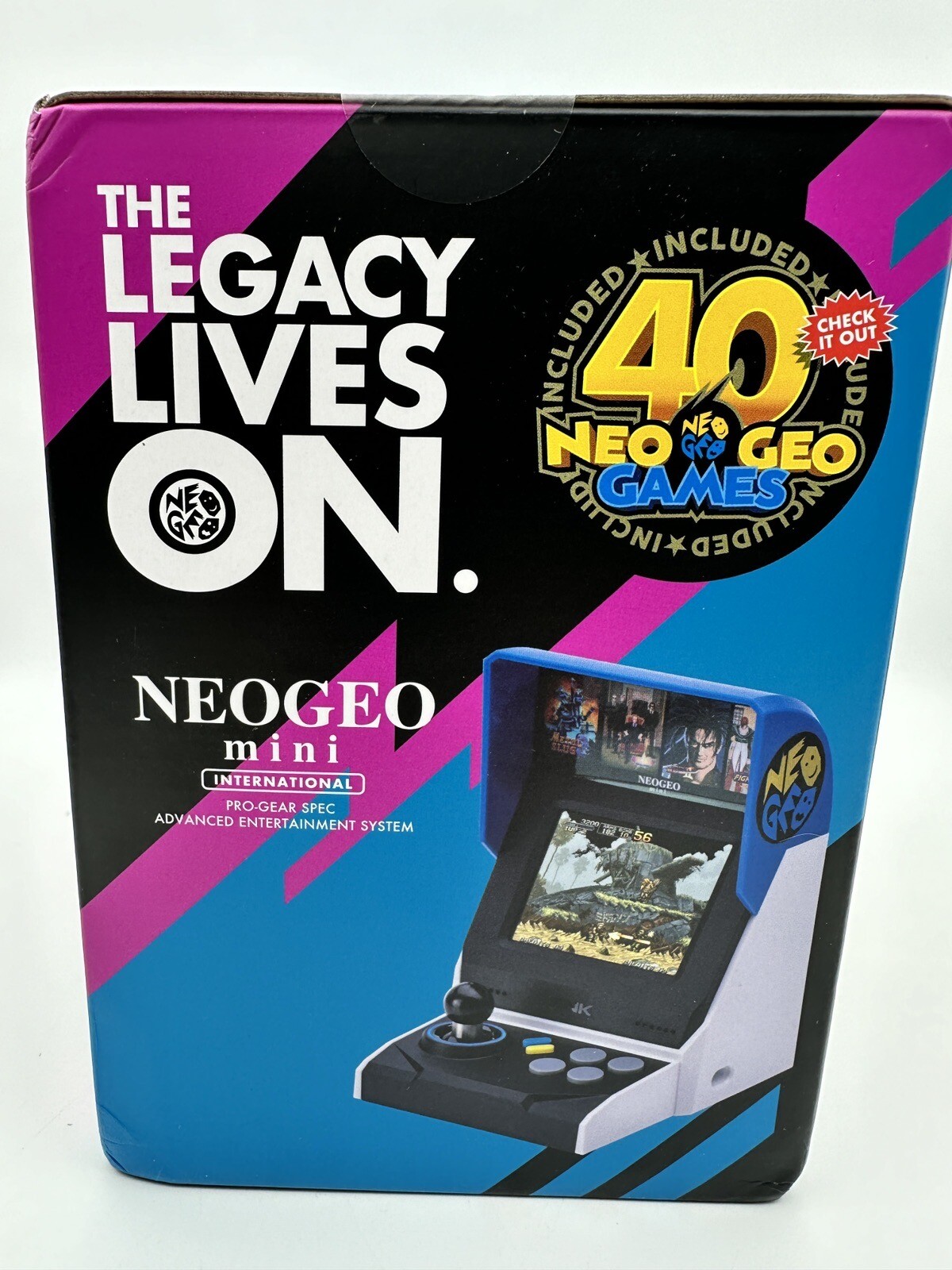 NEOGEO Mini International Classic Edition SNK 40th Anniversary Brand New Sealed