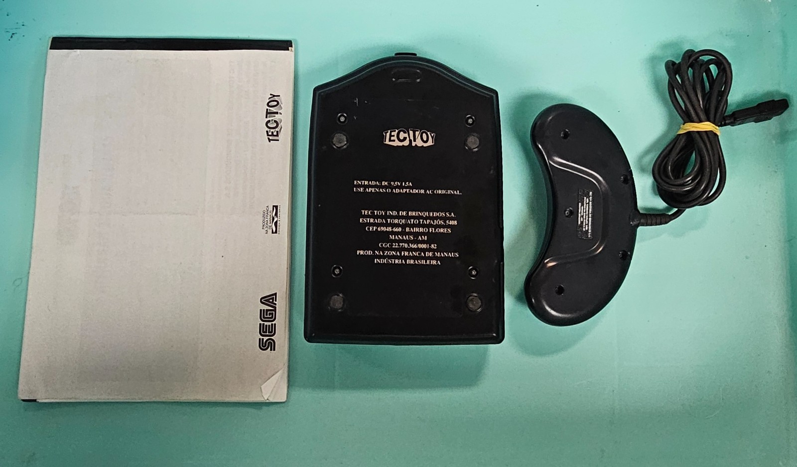 TecToy Sega Genesis CDX CD Console w/ Manual & Controller Tec Toy Brazil.