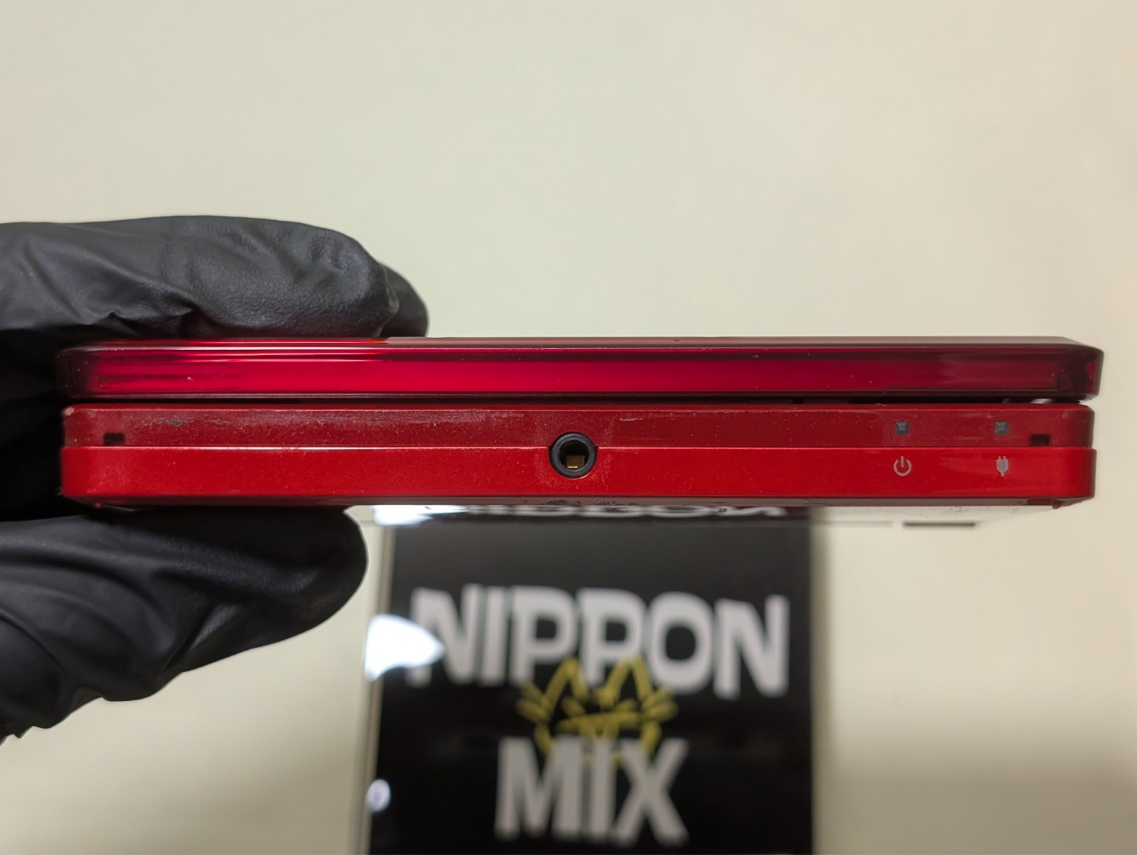 Nintendo 3DS Console Japan Ver Flare Red For Parts As-Is JUNK NTSC-J Region-Lock