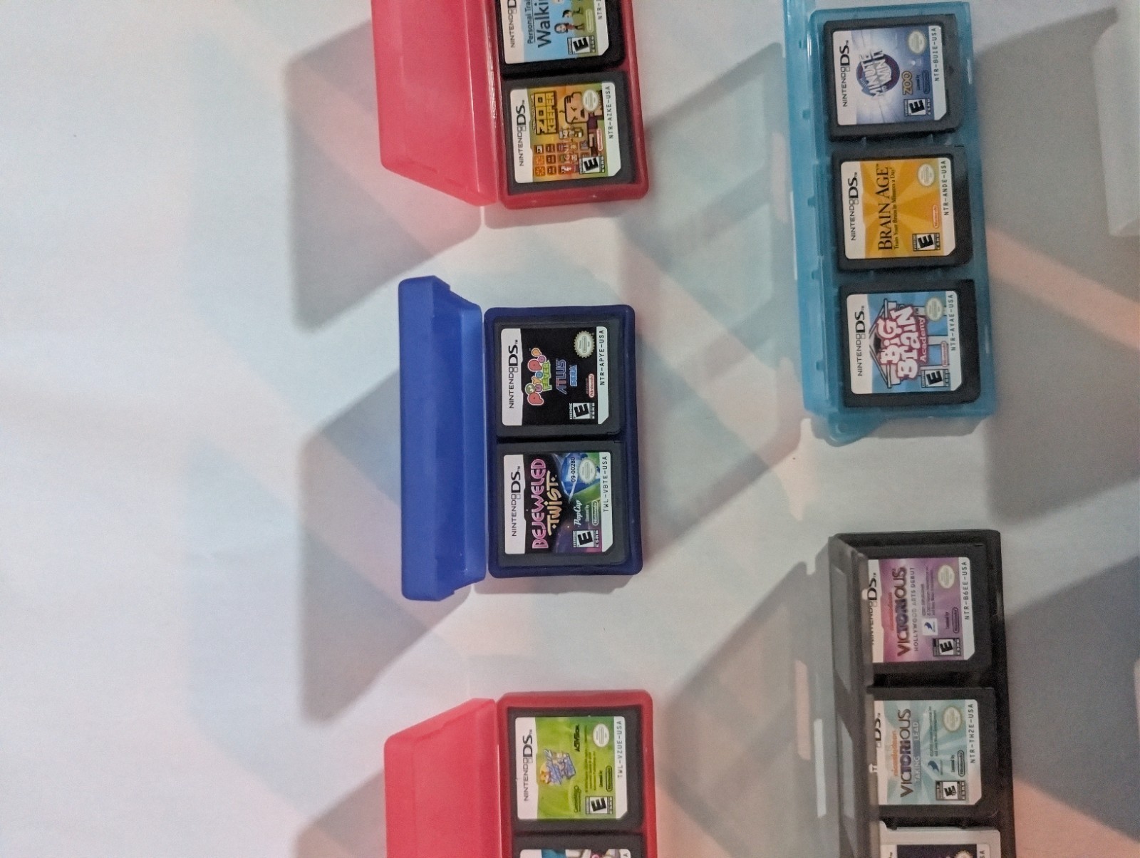 Nintendo DS Lite Handheld System White + Games