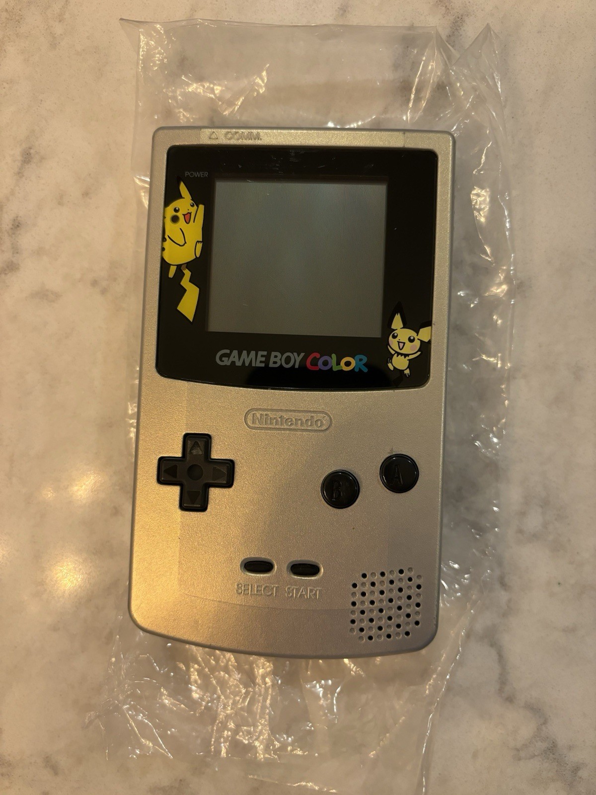 Nintendo Gameboy Color Console – US Pokemon Pikachu Edition With Box And Manuals