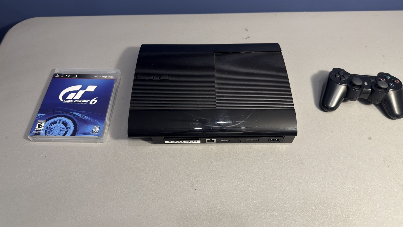 PlayStation 3 Super Slim 500GB | Reset & Working (NO POWER CABLE) (GT6 included)