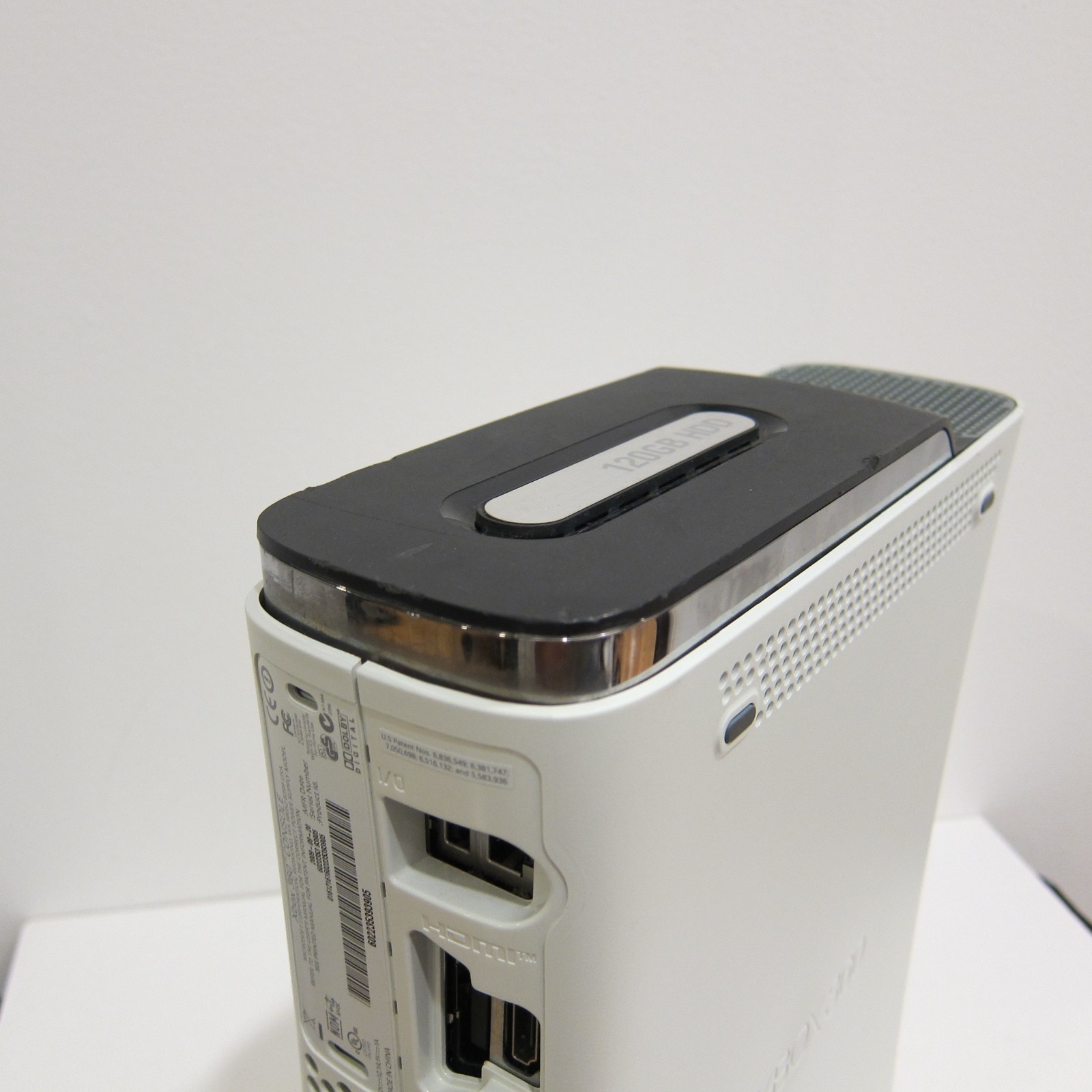 Xbox 360 Fat 120GB Console Bundle w/ Controller Kinect Sensor 2 Games TESTED