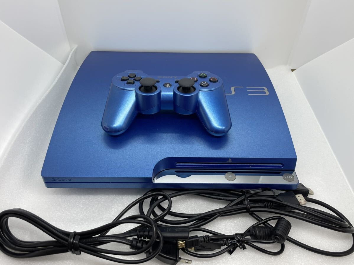 PlayStation 3 PS3 Console System 320GB Splash Blue game Japan CECH-3000BSB Set