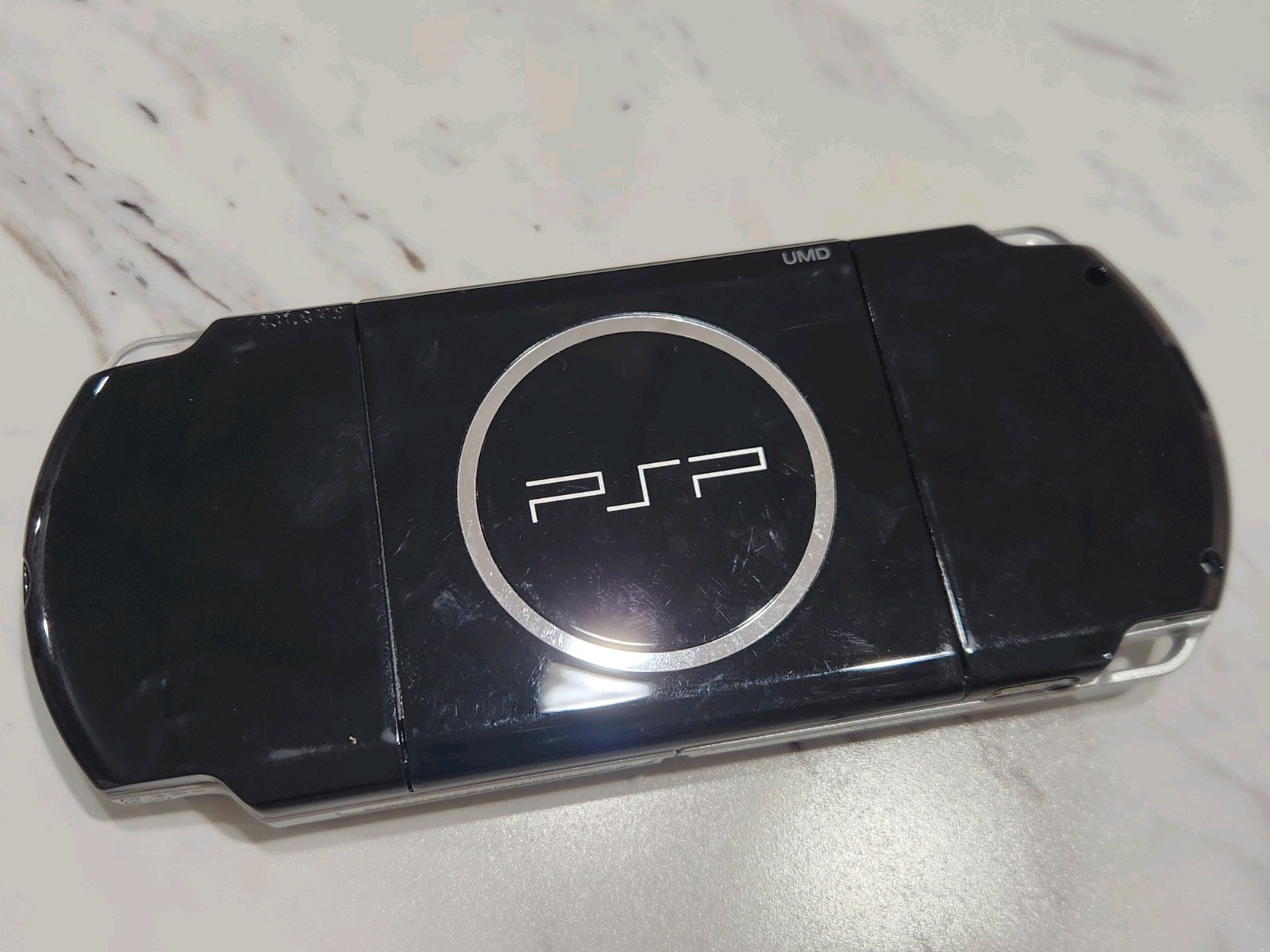 Sony PlayStation Portable PSP-3000 Handheld Console No Batt 15 Games READ DESC!