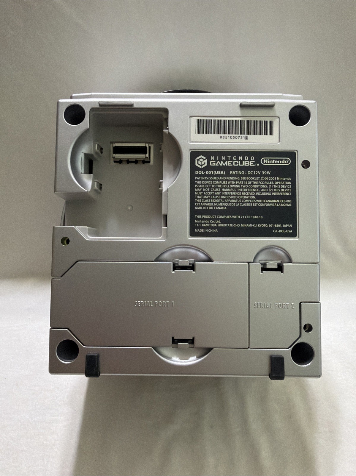 Nintendo GameCube Indigo Silver Console Bundle Tested w/ Cords