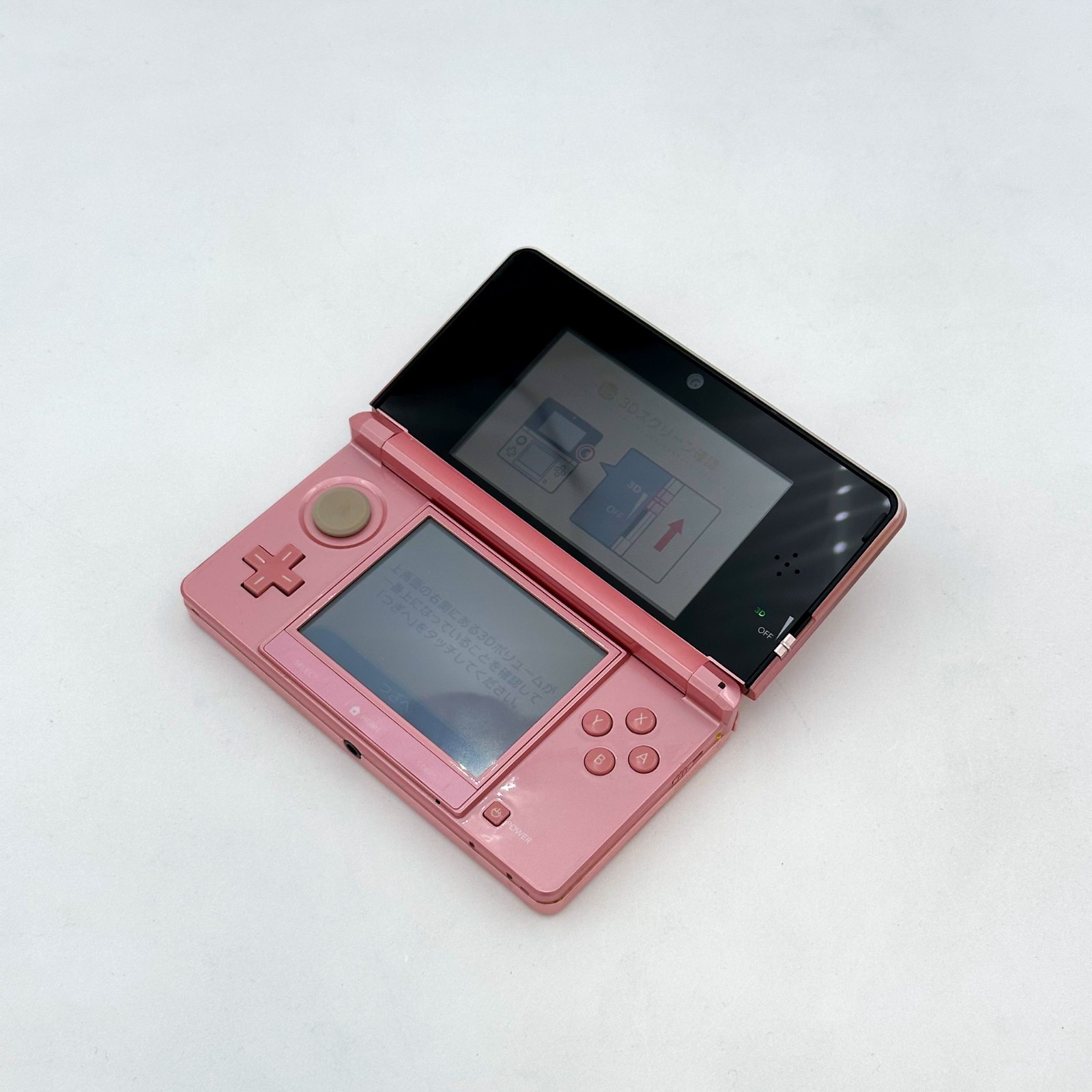 Nintendo 3DS Misty Pink Console Handheld System Japanese ver Good Condition
