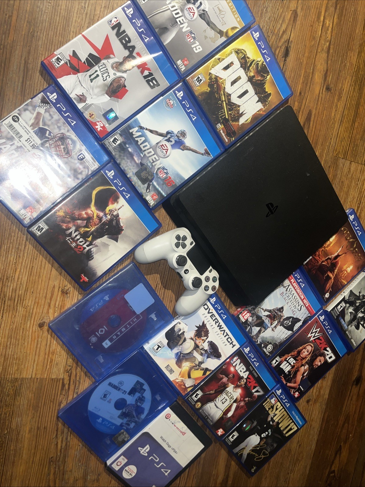 Sony PlayStation 4 PS4 Slim 500gb Bundle – CUH-2015a – 11.50